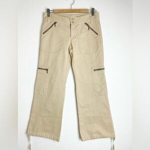 Banana Republic Cropped Zipper Cargo Pants - 4P